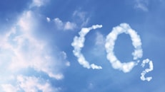 symbol co2 from clouds