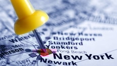 New York map