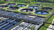 Water recycling station green