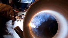 Welding tube