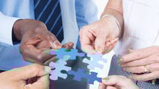 Merger, acquisition, business deal, concept