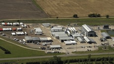 aerial view of linde’s otis