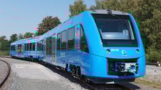 Alstom hydrogen powered passenger train 3