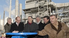 inauguration and Rotterdam hydrogen plant