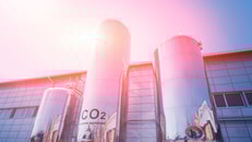 Bulk liquid CO2 storage