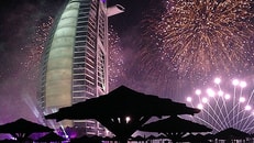 Burj Al Arab fireworks