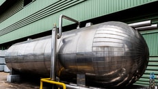 Captured liquid CO2 must be stored prior to distribution