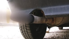 CO2 from car exhaust