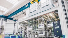 Hydrogen LOHC ReleaseBOX at the company site in Erlangen Germany (c) Hydrogenious LOHC Technologies