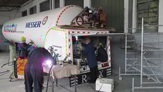 Kryooprema tank refurbishment