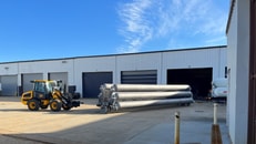 KY upgrade with paint shop trailer and JCB
