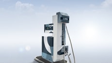 Liqal dispenser lng wrapped