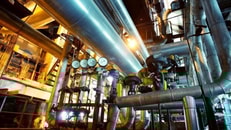 power to gas pipes
