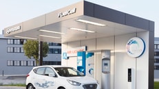 Public hydrogen station air liquide hyundai motor europe
