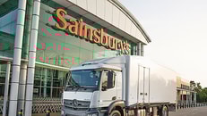 Sainsbury nitrogen truck