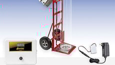 Cylinder cart scale