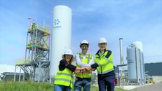 Shell, Nordsol and Renewi celebrate the millionth kg of bio-LNG