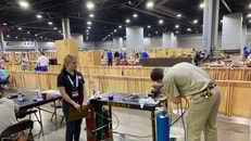 Skills USA - Christen Foltz of Harris Products Group