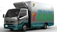 Toyota fuel cell truck 7-eleven