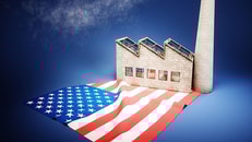 US manufacturing concept