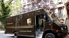 Ups fcev delivery vehicle