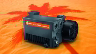 Keeping vacuum pumps cool during summer months