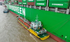 Shanghai claims first LCO2 ship-to-ship transfer