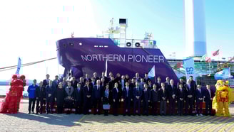 Northern Lights CCS: First CO2 transport fleet ship ready for delivery