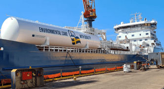 Furetank hits target of running EU fleet on biogas