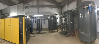 Oxymat oxygen generators enhancing gold processing