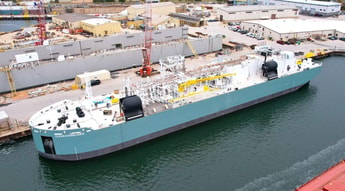 Seaside LNG receives LNG bunker barge delivery