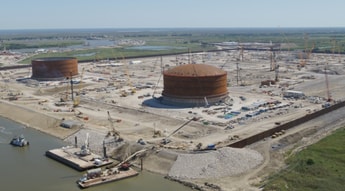 Calcasieu Pass LNG project progresses