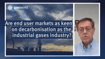 Video: Are end user markets as keen on decarbonisation as the industrial gas industry?