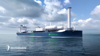 Deltamarin and ECOLOG partner on LCO2 carrier design