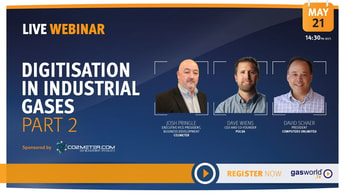 Webinar: Digitisation and industrial gases