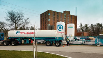 Air Liquide delivers oxygen to temporary hospitals in Canada