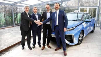 Air Liquide, Idex, STEP and Toyota join forces to develop hydrogen mobility