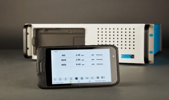 NOx measurement in combustion products and processes