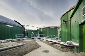 Atlas Copco supports biogas production at Yorkshire facility
