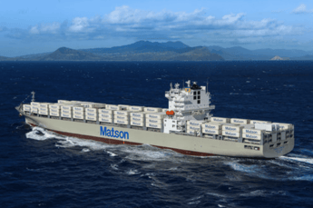 Matson orders three dual fuel LNG-powered containerships