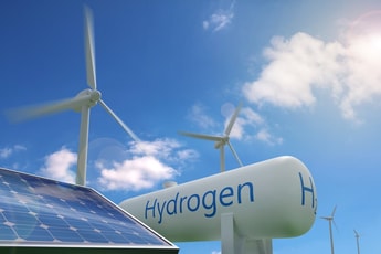 Green hydrogen saves CO2 emissions during gas facility outage