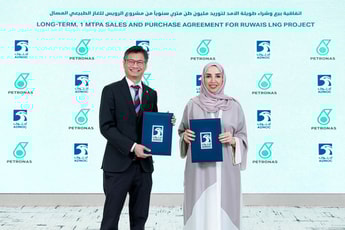 ADNOC and Petronas sign 15-Year LNG deal for Ruwais Project