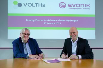 Evonik, VoltH2 to build 50MW electrolyser in Delfzijl for hydrogen peroxide production