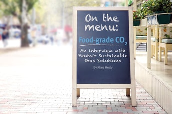 On the menu – Food-grade CO2