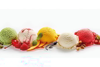 Putting the ice in ice cream