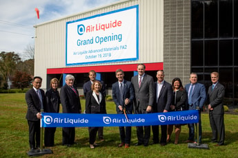 Air Liquide inaugurates new advanced materials production facility in US