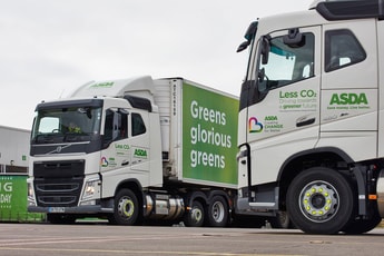 Asda takes delivery of huge Volvo FH LNG order