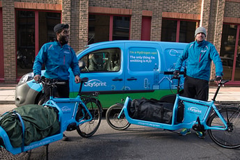 CitySprint trials hydrogen van