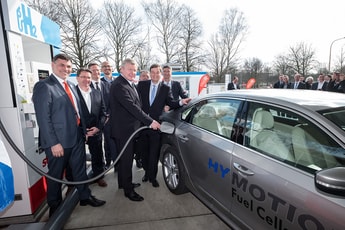 New hydrogen station in Wolfsburg