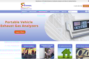 New E instruments website